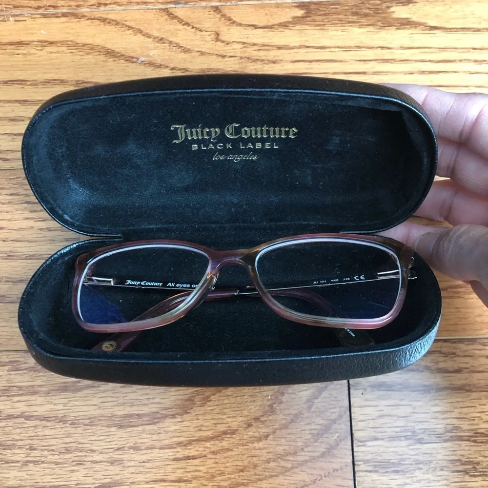 Juicy Couture Black Label Stylish Cat eye Glasses with Case